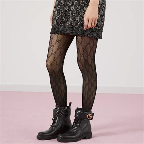 gucci distressed thights|gucci interlocking g tights.